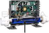 a titanium, spa, inline-heater