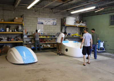 edit-Float Pod being prepped to ship