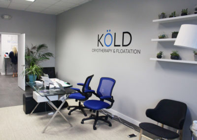 KOLD floating and cryotherapy